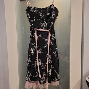 Strappy Ruby Rox Junior's Dress